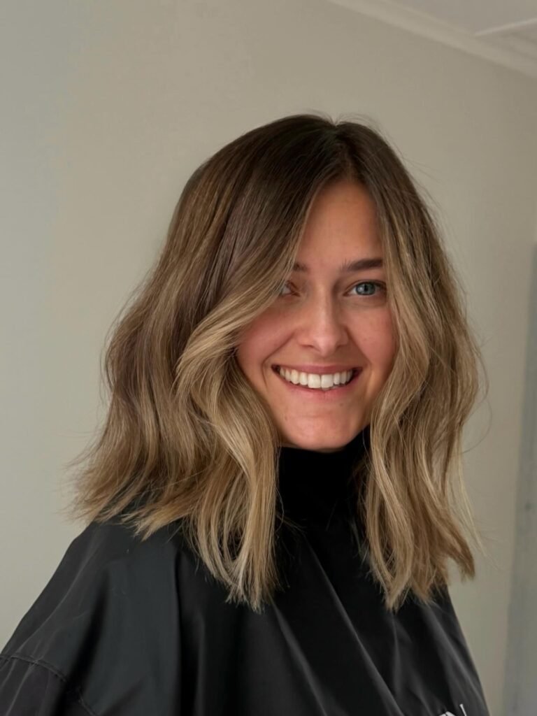 Client haircut by Stephanie Whitaker