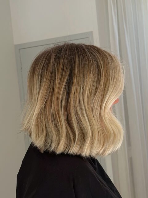 Blonde hair colour by Stephanie Whitaker