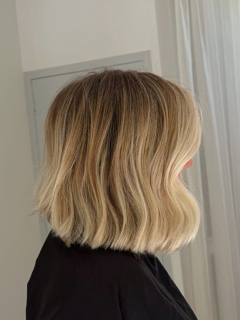Client haircut by Stephanie Whitaker