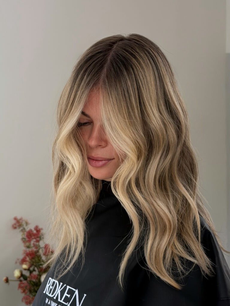Client hair colour by Stephanie Whitaker