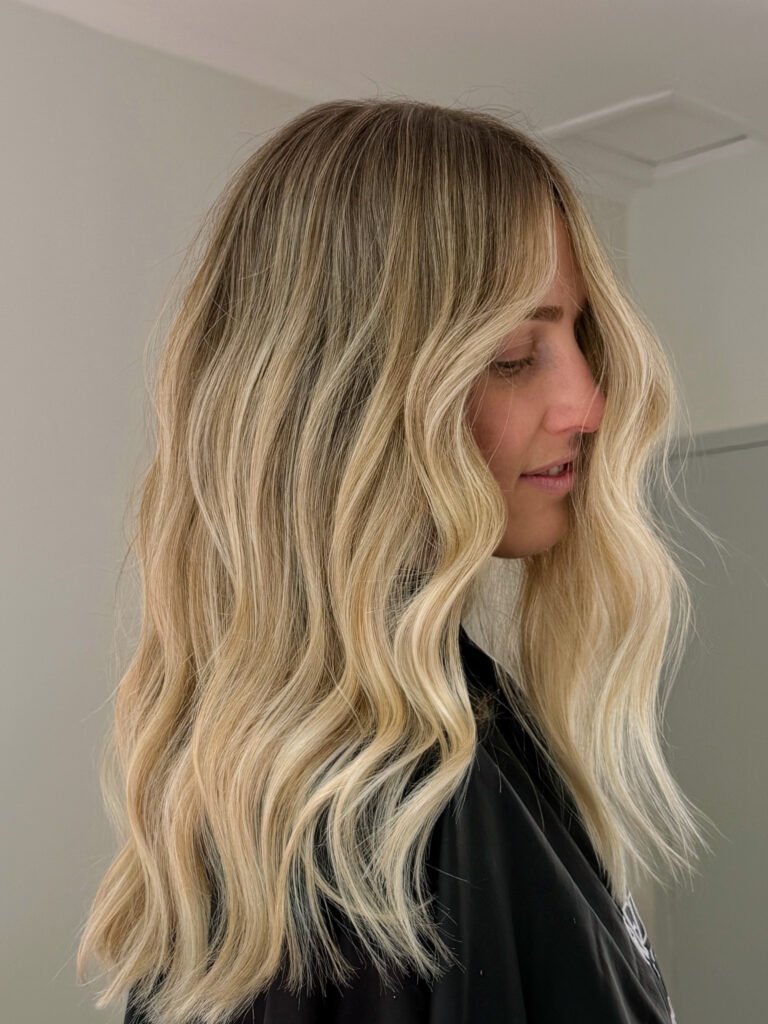 Client hair colour maintenance by Stephanie Whitaker