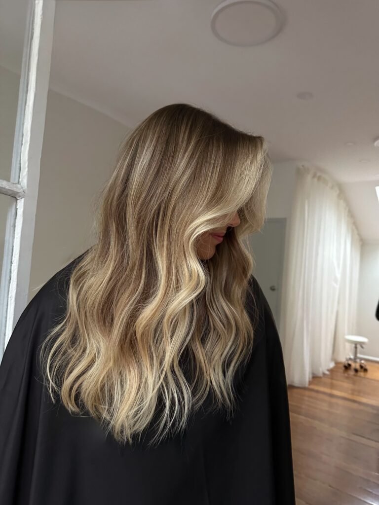 Balayage soft dimension by Stephanie Whitaker